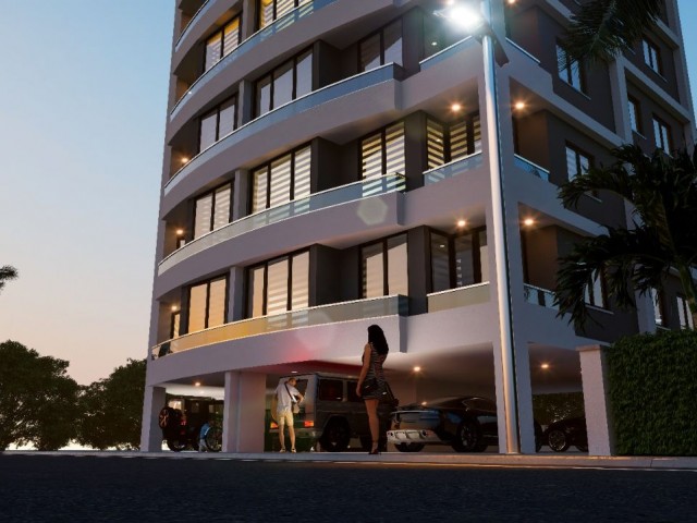 2+1 apartments for sale from the Project in Kyrenia Center.