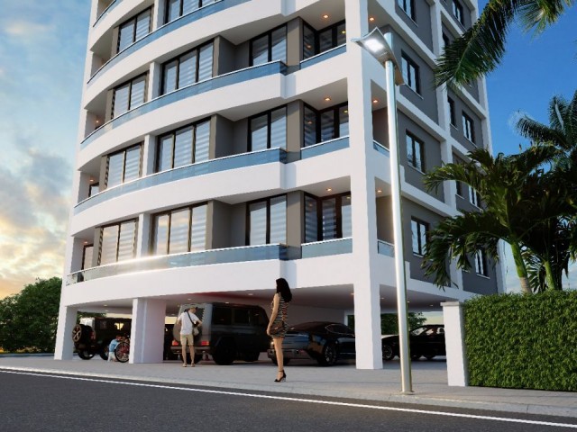 2+1 apartments for sale from the Project in Kyrenia Center.