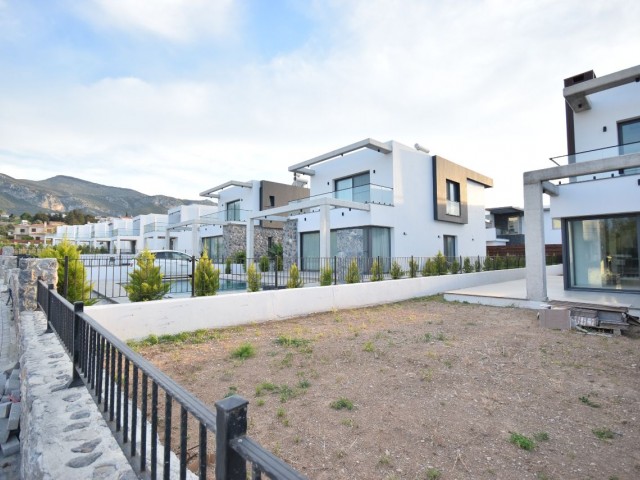 Neue 3+1 Gartenvilla in herrlicher Lage parallel zur Hauptstraße in Kyrenia Çatalköy