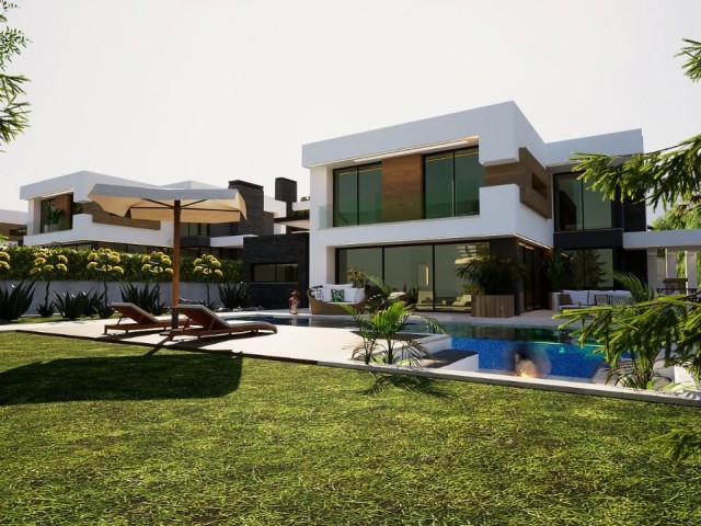 4+1 and 5+1 luxury villas for sale in Edremit, Kyrenia