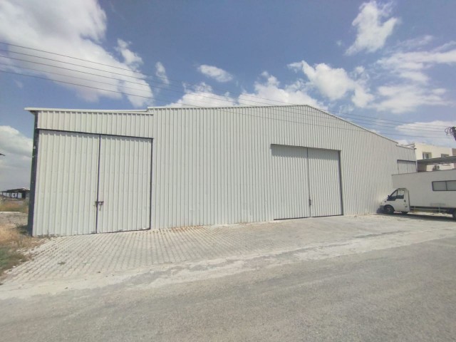 LEFKOŞA/ALAYKÖY’DE SATILIK DEPO/ WAREHOUSE FOR SALE IN NICOSIA/ALAYKÖY