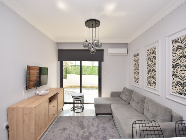 Opportunity Luxury Built 2++1 Flat with Private Garden for Sale in Alsancak, Kyrenia