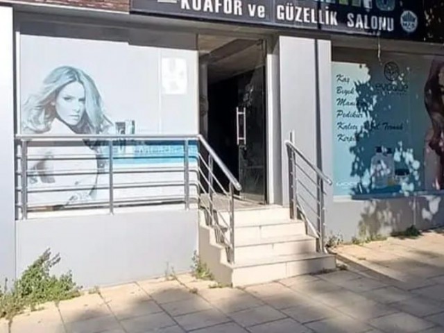 GİRNE/ MERKEZ’DE DEVREN SATILIK 2+1 KUAFÖR SALONU/2+1 HAIR SALON FOR SALE IN KYRENIA/ CENTER