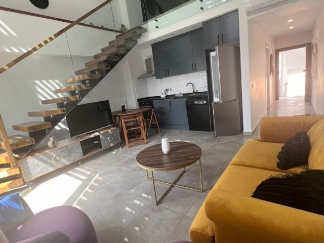 2+1 loft for daily rent in Esentepe