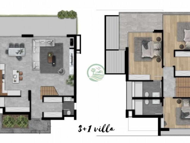 3+1 VILLA IN GAZI MAGUSA ÖTUKENDE ZU VERKAUFEN ** 