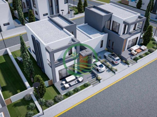 3+1 TWIN VILLA FOR SALE IN YENİBOGAZİÇİ