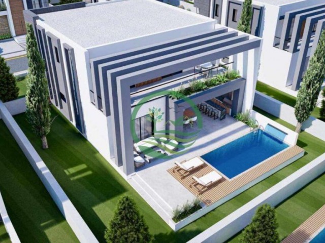 4+1 LUXURIOUS VILLA WITH POOL FOR SALE IN YENİBOĞAZİÇİ