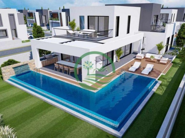 4+1 POOL SUPERLUX VILLA FOR SALE IN YENİBOĞAZİÇİ