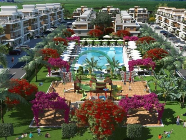 İSKELE-LONGBEACH VILLAS AND FLATS FOR SALE