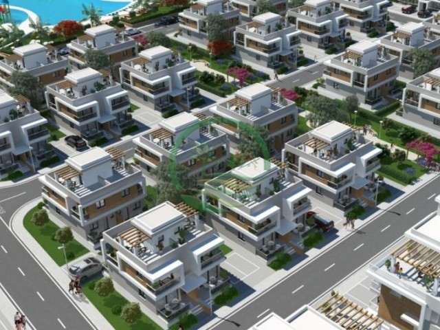 İSKELE-LONGBEACH VILLAS AND FLATS FOR SALE