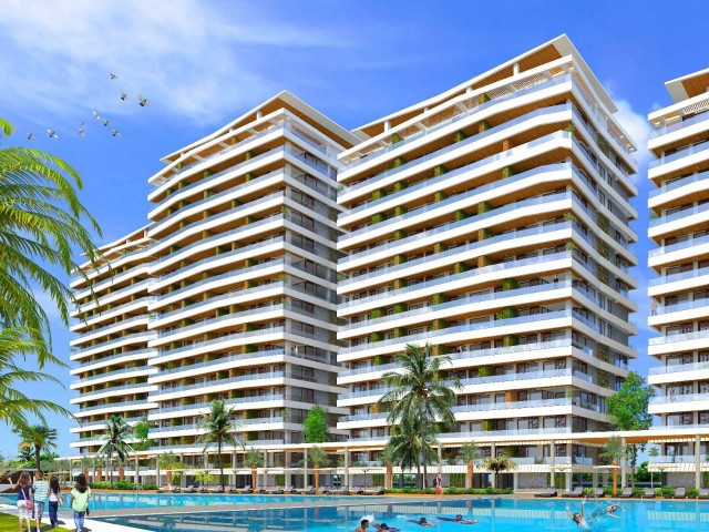 2+1 Luxurious Flats For Sale In Iskele Longbeach Region