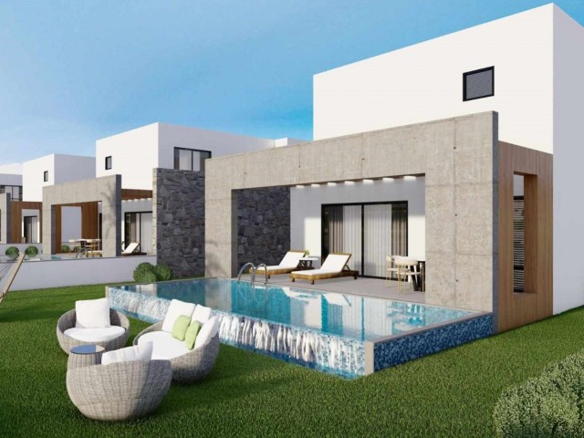 İSKELE LONGBEACH REGION WITH POOL / WITHOUT POOL VILLAS WITHIN WALKING DISTANCE TO THE SEA