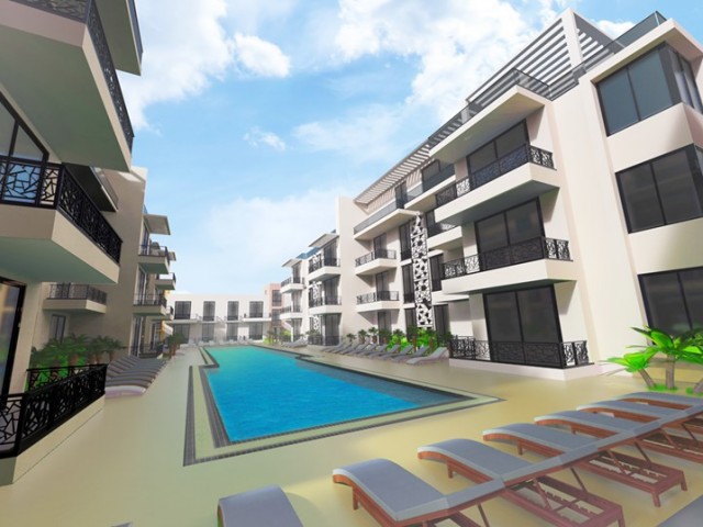 NEW APARTMENTS FOR SALE IN THE LONG BEACH AREA, 230 METERS FROM THE SEA. For information: 0533 886 7072 ** 