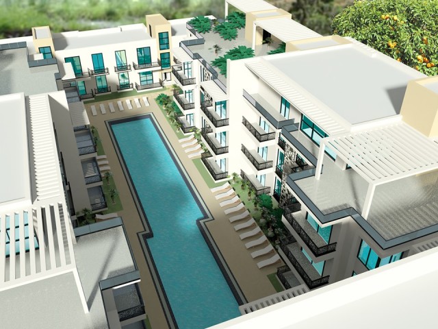 NEW APARTMENTS FOR SALE IN THE LONG BEACH AREA, 230 METERS FROM THE SEA. For information: 0533 886 7072 ** 