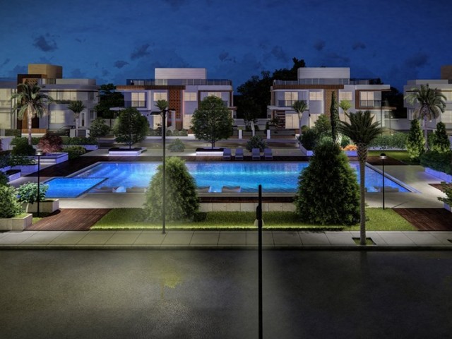 Detached and Twin Villas for Sale in Salamis Region For information:05338867072 ** 