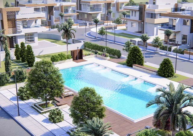 Detached and Twin Villas for Sale in Salamis Region For information:05338867072 ** 