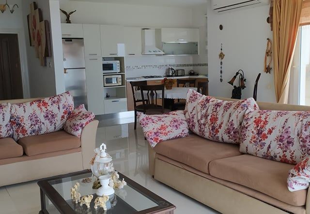 3+1 Furnished Apartment with Sea View For information:05338867072 ** 