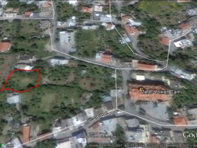 Residential Zoned Plot For Sale in Alsancak, Kyrenia