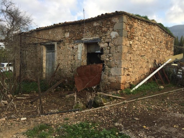 BEAUTIFUL STONE HOUSE IN ESENTEPE WITH GARDEN- needs the skillfull hands to renovate