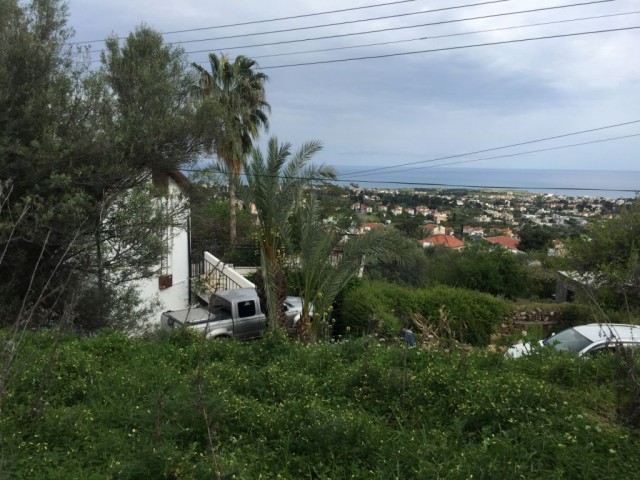 KYRENIA/Karşıyaka village around 2.5 Dönüms of PLOT with excellent sea and mountain views