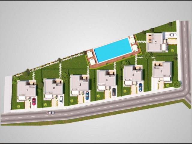 KYRENIA ALSANCAK 3+1 NEW APARTMENT WITH POOL NEAR LIVING AREAS ** 