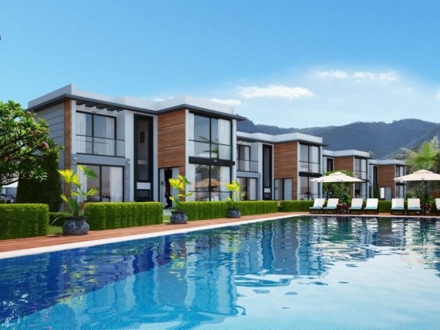 KYRENIA ALSANCAK 3+1 NEU MIT POOL IN DER NÄHE VON WOHNGEBIETEN ** 