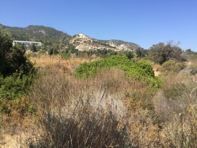 KYRENIA, Kayalar village beautiful 5 Dönüm + 1 evlek ( 7,024 m2 )  PLOT FOR VILLA DEVELOPMENT 