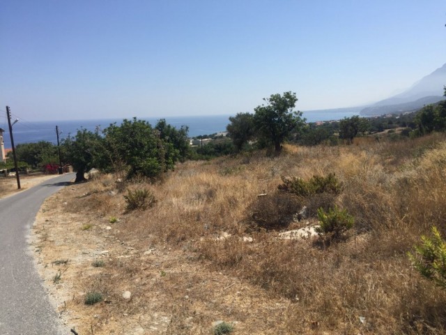 KYRENIA, Kayalar village beautiful 5 Dönüm + 1 evlek ( 7,024 m2 )  PLOT FOR VILLA DEVELOPMENT 