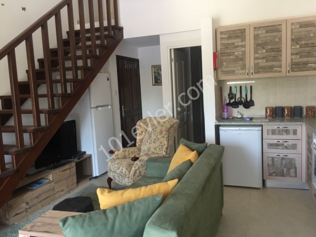 2+1 Apartment on the first floor in Kyrenia, Ozanköy village with communal swimming pool , maintenance inculded