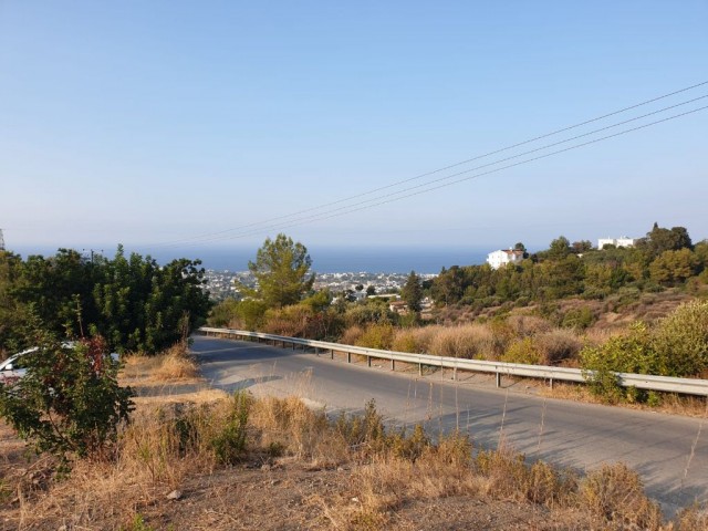 BEAUTIFUL PLOT IN KARMİ 2,140 m2 WITH EXCELLENT SEA AND MOUNTAIN VIEWS