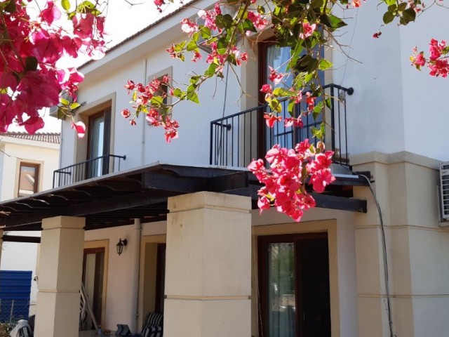 3 Bedroom semidetached villa with communal swimming pool in ÇATALKÖY village