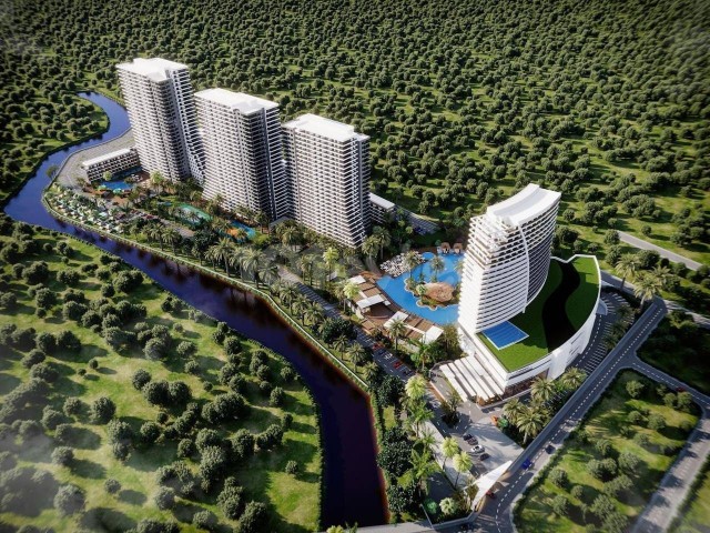 Последние 4 квартиры на продажу 2+1 с великолепным видом на море на пирсе LONG BEACH GRAND SAPPHIRE RESORT (0533 871 6180) ** 