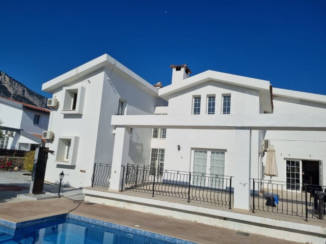 KYRENIA LAPTA AREA NEAR SYMPATHY HOTEL  4+1 FULLY FURNISHED VILLA AVAILABLE WITH SWIMMING POOL : DOĞAN BORANSEL +90533 867 19 11