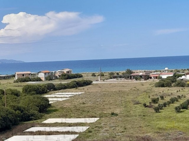 LEFKE , GAZİVEREN 2+1 WOHNUNG im 5. Stock mit herrlichem Meer- und Bergblick - TÜRKISCHES KOÇANLI 