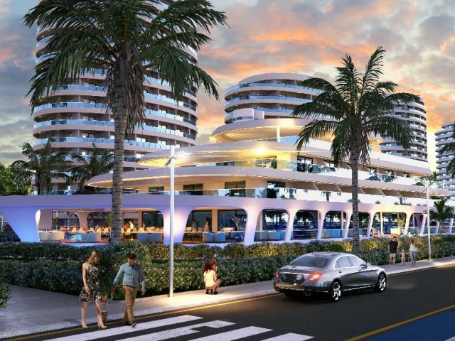 ISKELE LONG BEACH AREA NEW OCEAN LIFE PROJECT 1+1 APARTMENTS FOR SALE WITHIN WALKING DISTANCE TO THE SEA (0533 871 6180)