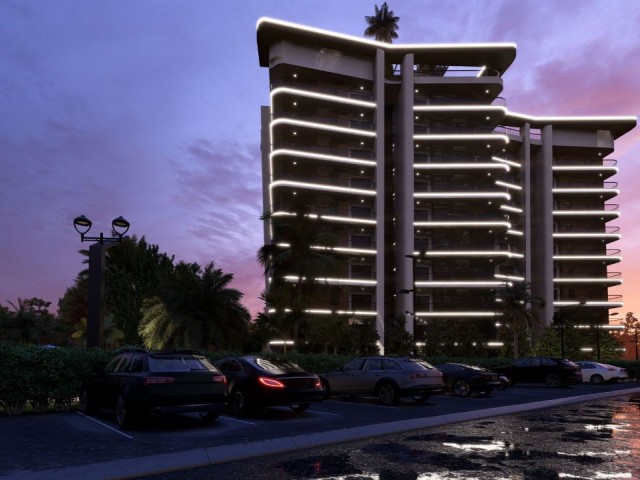آپارتمان 1+1 برای فروش در یک مکان عالی در پروژه جدید بی نهایت در ISKELE LONGBEACH (0533 871 6180)