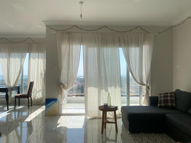 3+1 FLAT FOR SALE WITH STUNNING SEA VIEW IN İSKELE BAHÇELER (0533 871 6180)