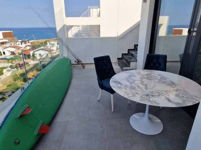 2+1 PENTHOUSE IN NEW CONDITION WITH STUNNING SEA VIEW FOR SALE IN ESENTEPE