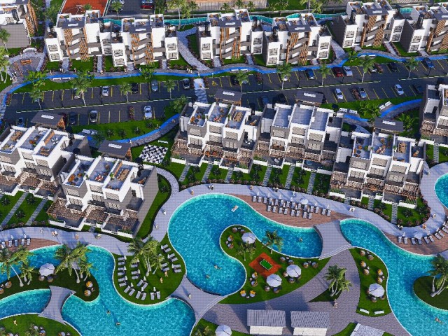 STUDIO FLATS FOR SALE IN ALYSIAN AYFİLON PROJECT IN KARPAZ (0533 871 6180)