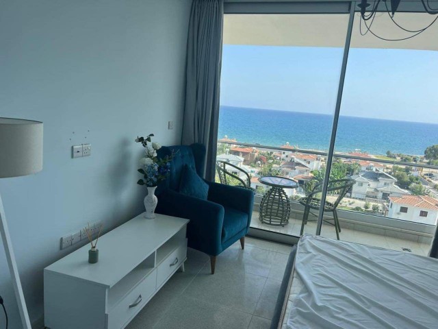 Sea view fully furnished studio in Abelia for sale