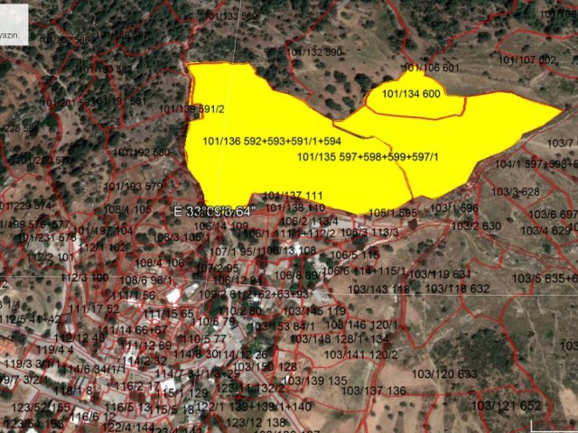 30 DEFEKTIERTE HEKTAR MIT ABSCHNITT 96 (220 %) ZONE IN GİRNE / ALEMDAĞ: DOĞAN BORANSEL 0533 867 19 1