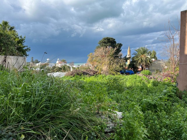 Steinhaus mit herrlichem Meer- und Bergblick in GİRNE Lapta, speziell für seinen Kunden TÜRK KOÇANLI in sehr gutem, restaurierungsbedürftigem Zustand / mit Garten – Doğan BORANSEL: +90-533-8671911