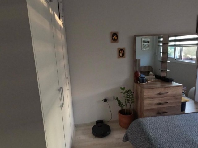 IN ALSANCAK, 3+1 COOMUNUAL SWIMMING POOL, NICE DESIGNED, OPEN PLAN KITCHEN LIVINGROOM, VERY WARM+ LIGHT ROOMS, IN A CENTRE AREA, GROUND FLOORAT DAİRE