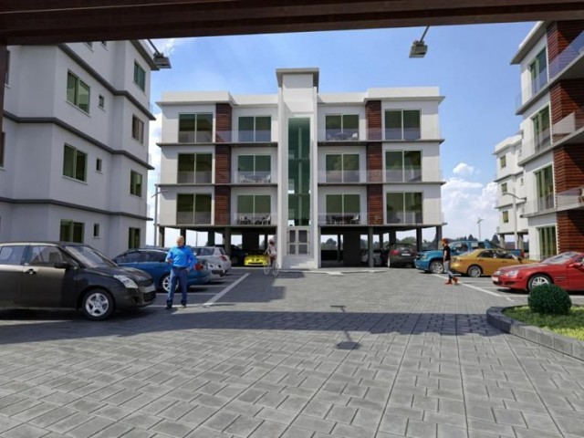 NEW 2+1 APT FLATS IN HAMİTKÖY, TURKISH MADE, GROUND FLOOR, OPEN FOR CAR EXCHANGE!! EASE OF PAYMENT IS PROVIDED