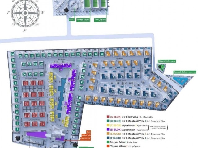 İSKELE ÖTÜKEN LA İSLA PROJESİNDE (TESLİM TARİHİ ŞUBAT 2025) SATILIK DUPLEX 2+1 DAİRE 