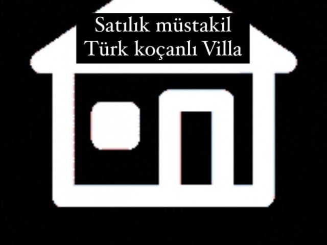 300m2 TÜRK KOÇANLI MÜSTAKİL SATILIK EV..