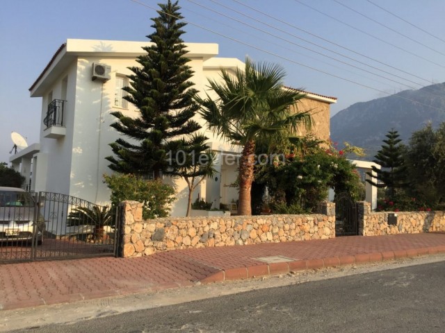 KYRENIA LAPTA AREA WITH SPECTACULAR VIEW 4+1 LUXURIOUS VILLA WIT SWIMMING POOL: DOĞAN BORANSEL 0533 867 19 11