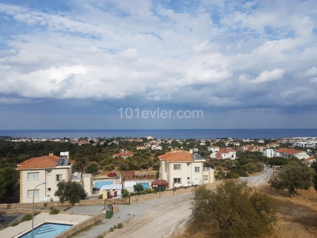 SOLE AGENT FOR SALE KYRENIA ALSANCAK AREA 4 BEDROOM VILLA WITH SPECTACULAR VIEWS AND IN