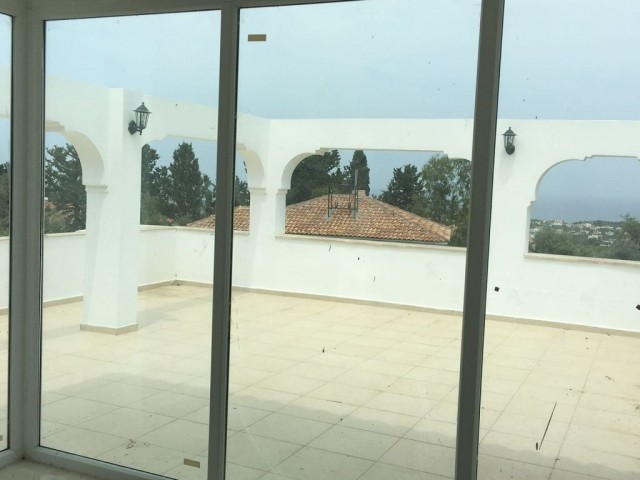 4+1 sea and mountain view Turkish title deeds villas