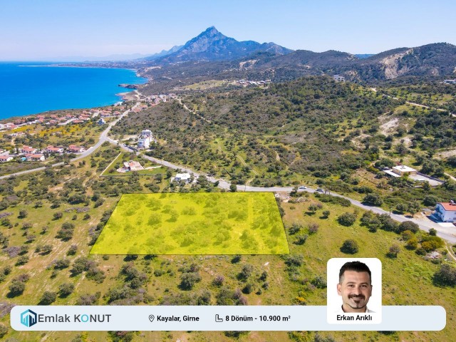 LAND FOR SALE IN KYRENIA KAYALAR Dec. CONTACT: 0542 885 88 88 ** 